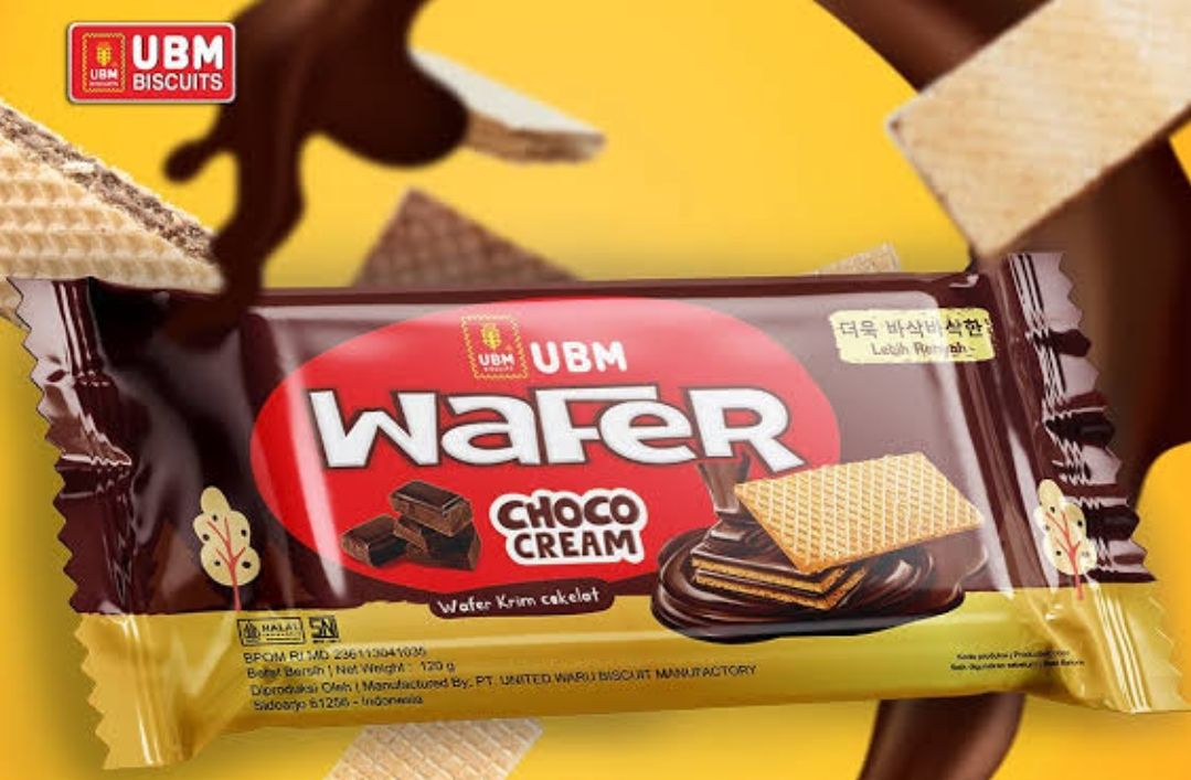 UBM WAFER CHOCO CREAM 
