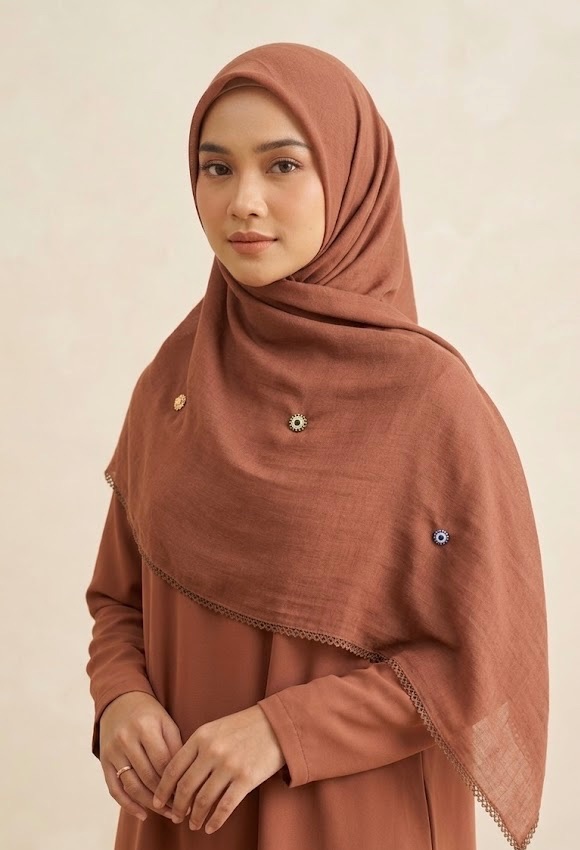 Arabian Diamond Syari - Brown