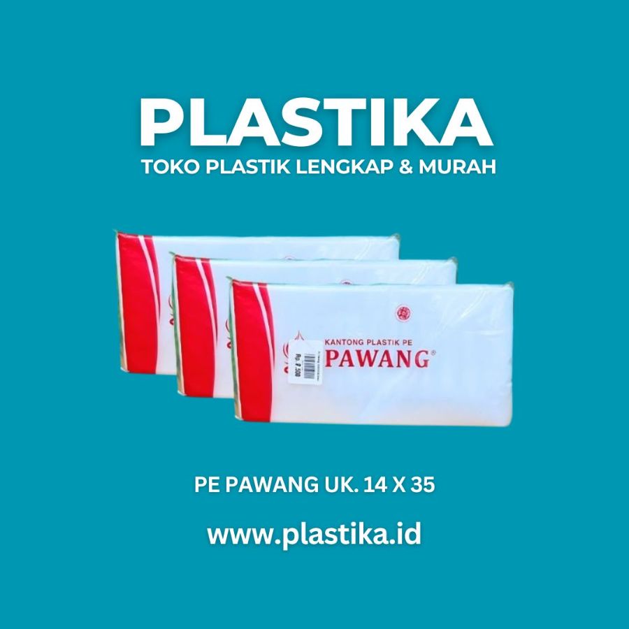 Plastik PE Pawang 14 X 35 200 Gram PBD