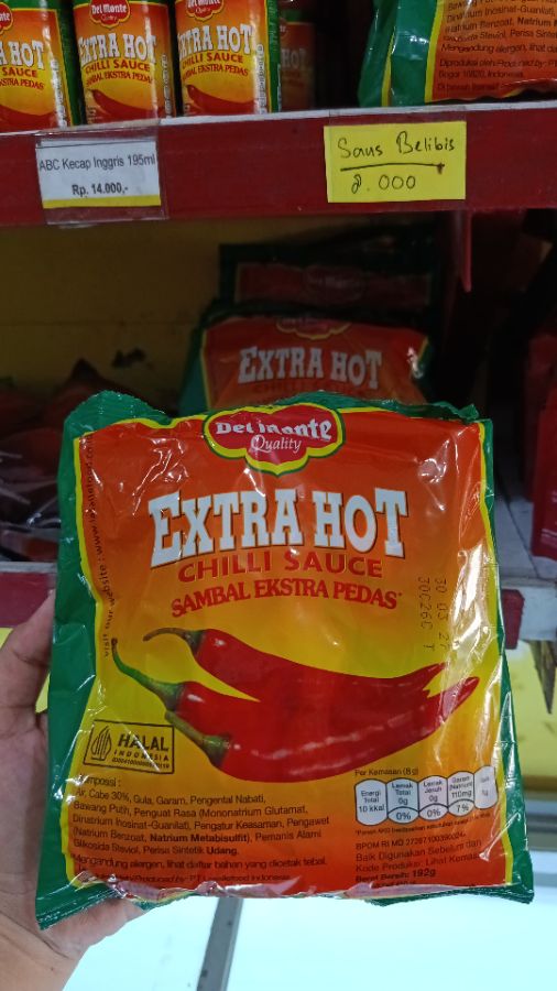 Del Monte Extra Hot Sachet 