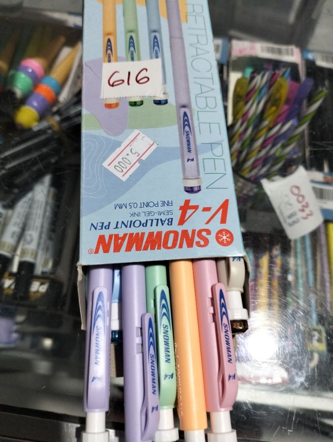 Pena anowman v4 warna warni