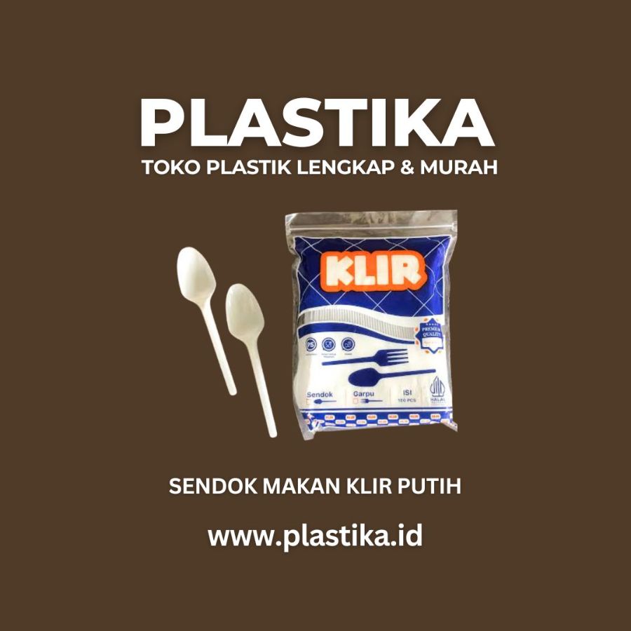 Sendok Klir Putih Susu SPTT @100