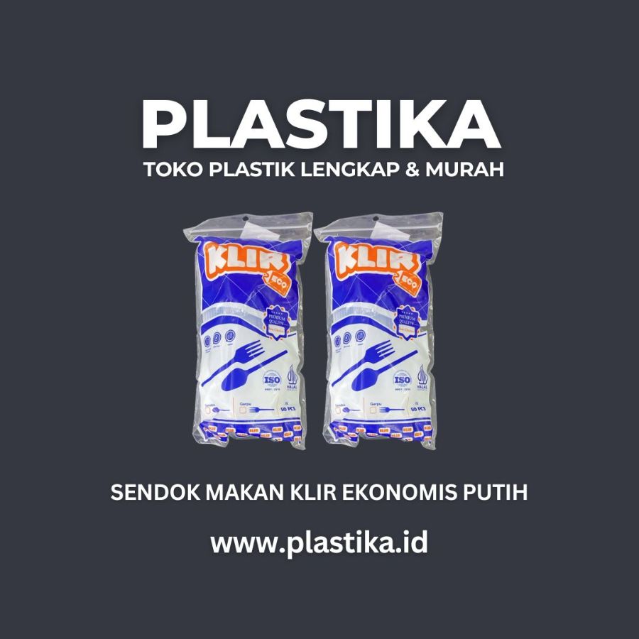 Sendok Klir Ekonomis Putih Susu SPTT @50