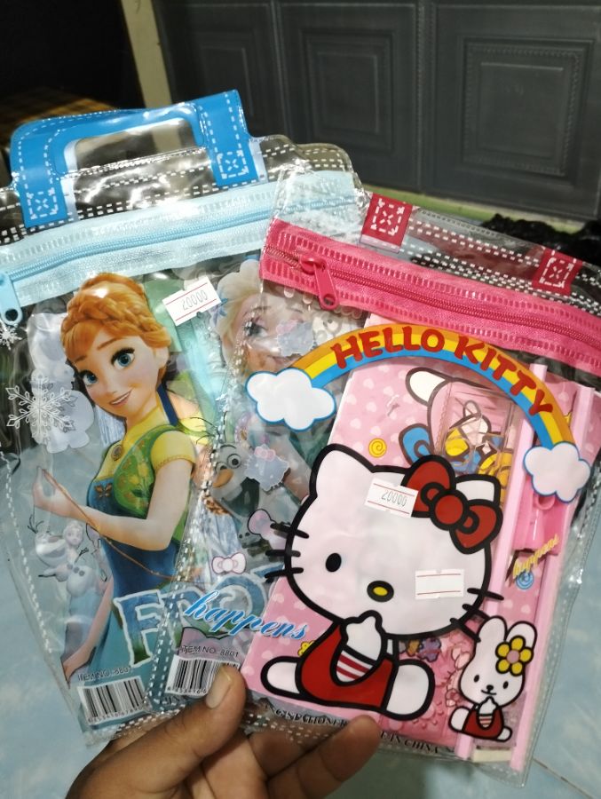 Alat tulis Pensil set tas