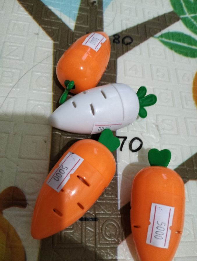 Peraut pensil model wortel
