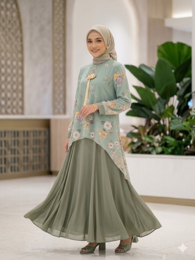 Dress Green Chic - Yellow