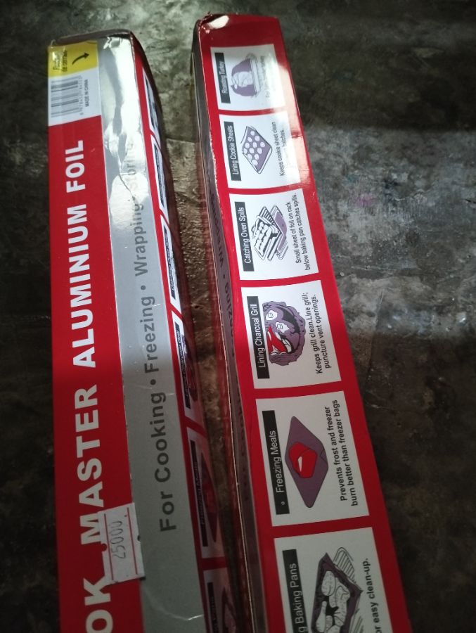 Alumunium foil cook master