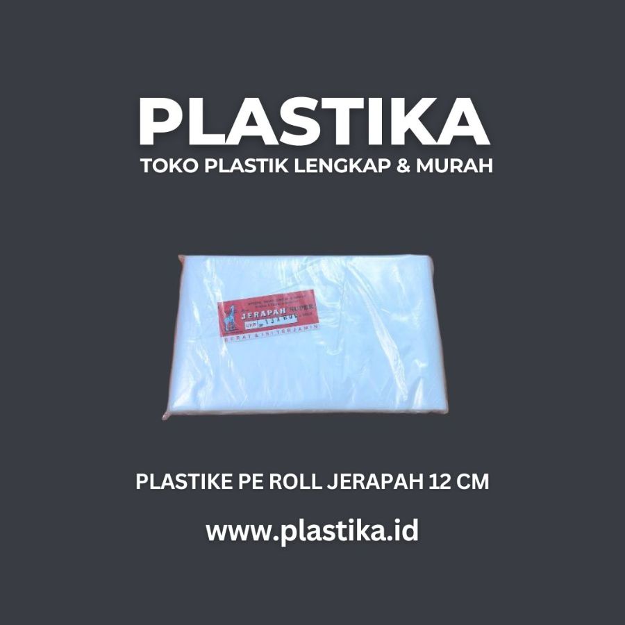 Plastik PE Roll Jerapah 12 Cm