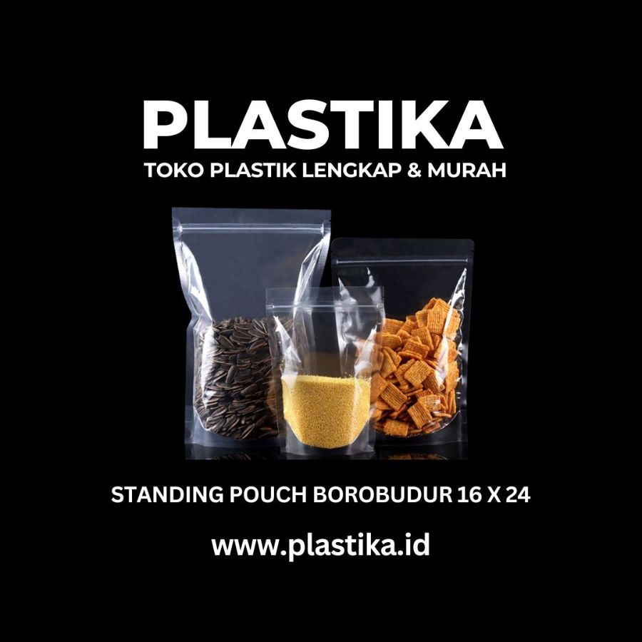 Standing Pouch 16 x 24 Borobudur @50 ASR