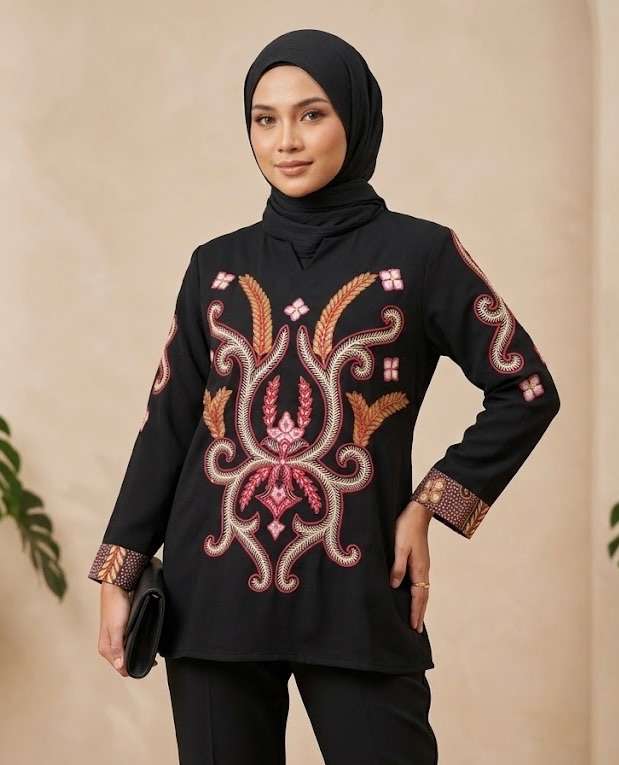 Blouse The Etnic - Black