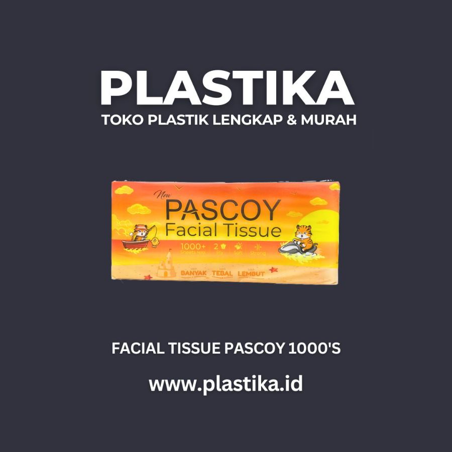 Tissue Tisu Pascoy Facial 1000s