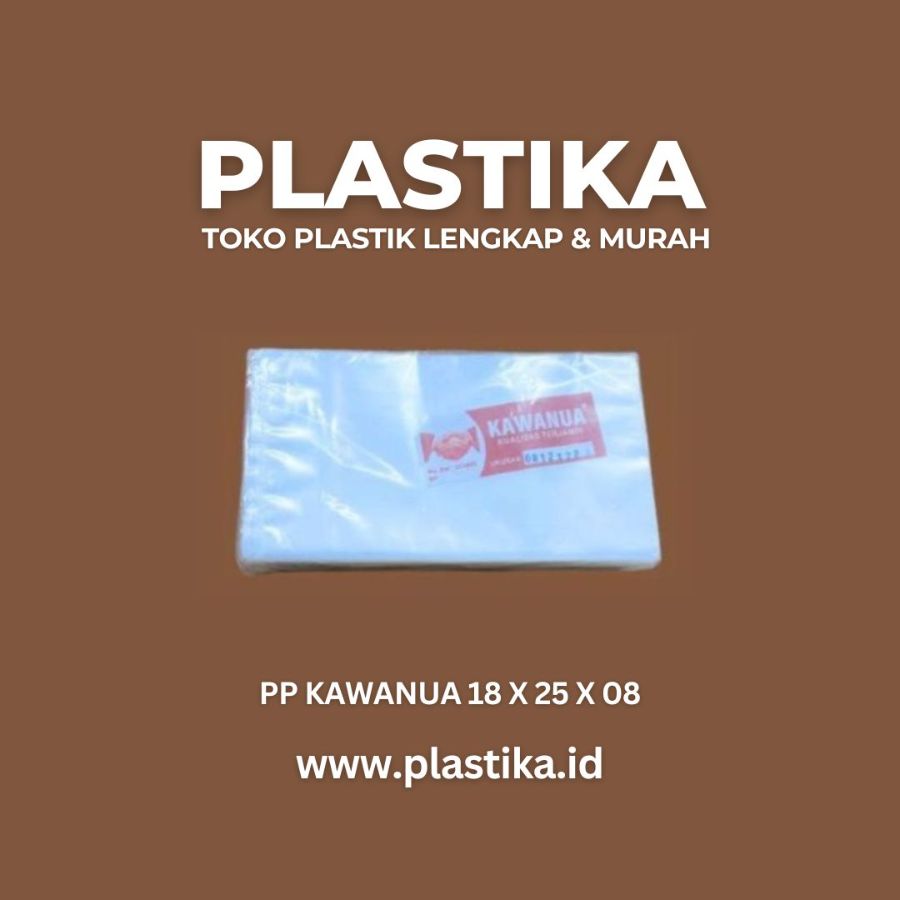 Kantong Plastik PP Kawanua 18 x 25 x 08