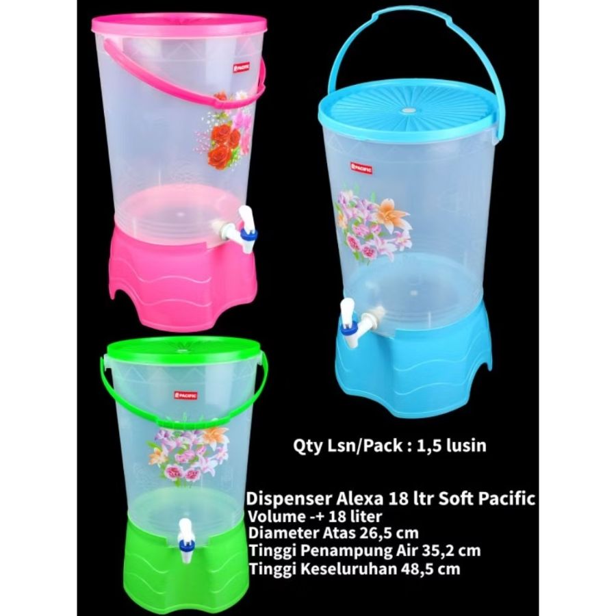 DISPENSER 18LT ALEXA PACIFIC