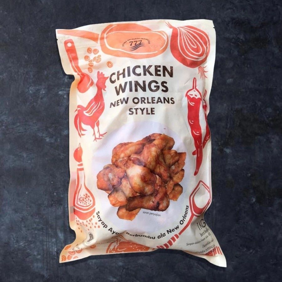 Chicken Wings 777 Quarter Style 1 kg