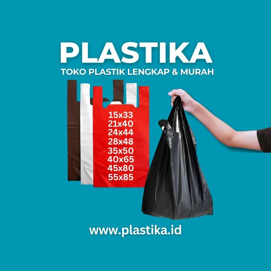 Kantong Plastik Kresek HD Prima Hitam 21x40 @50