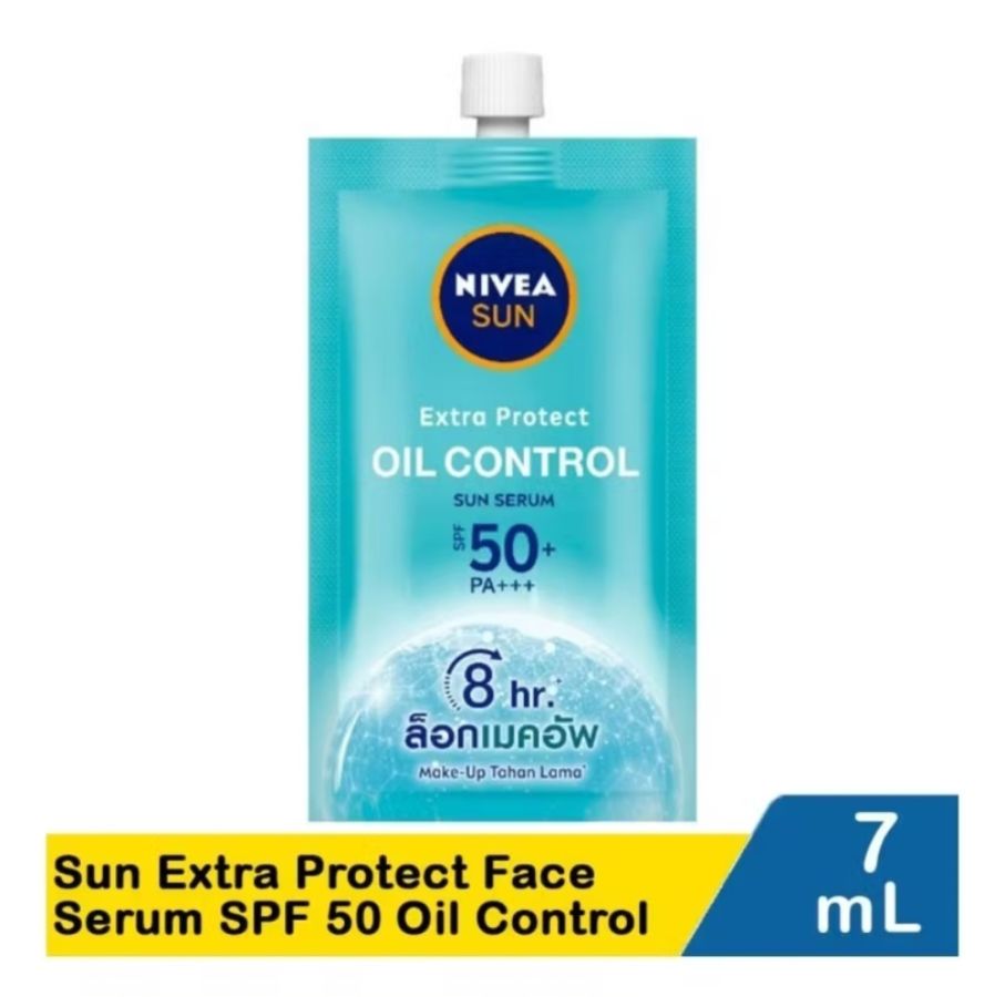 Nivea sun sachet biru 