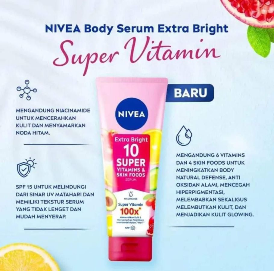 Nivea super vitamins&skinfoods