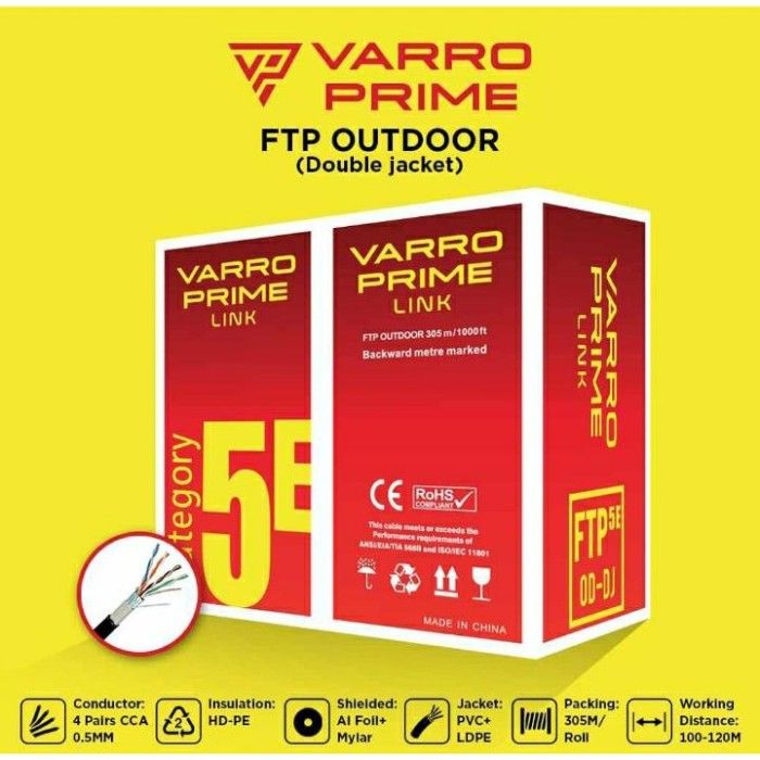 VARRO FTP CAT5 E DJ