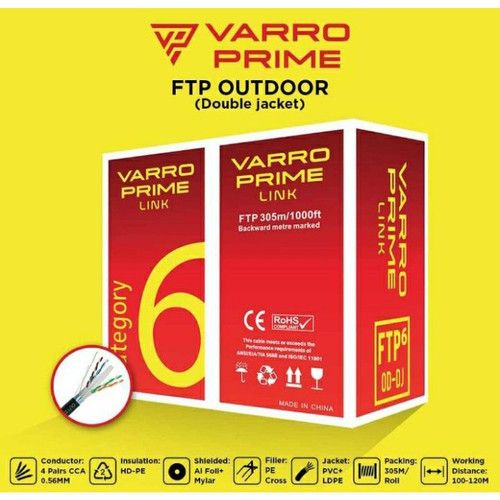 VARRO FTP CAT6 E DJ