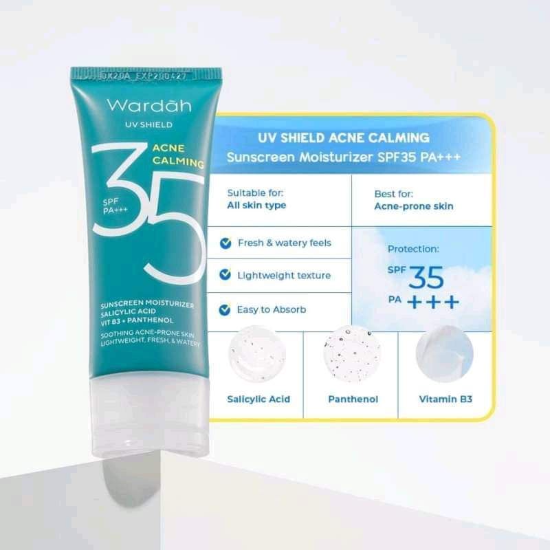 Wardah Sunscreen spf 35 (acne)