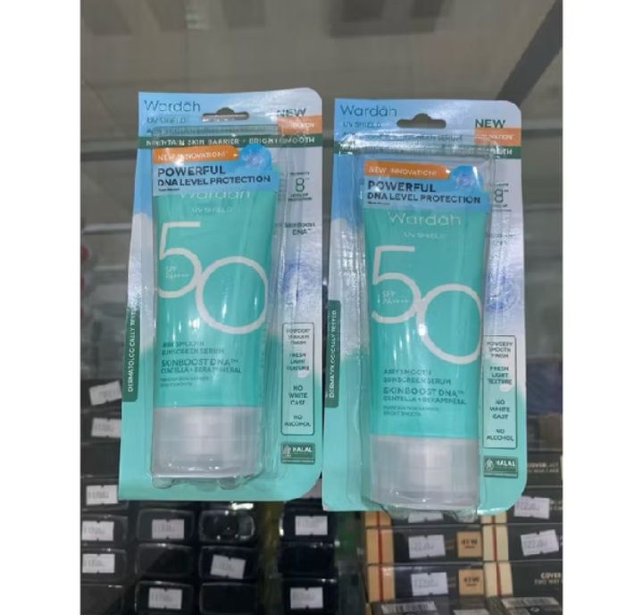  Wardah sunscreen Spf50(hijau)