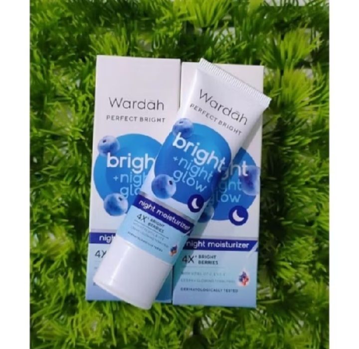 Wardah perfect bright+night glow