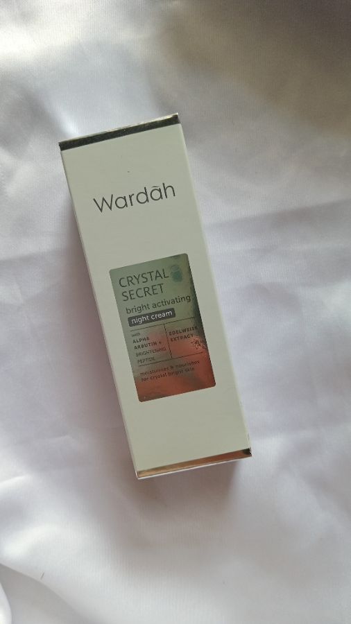 Wardah crystal secret night cream