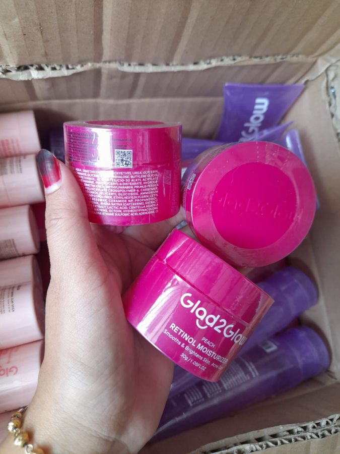 Moisturizer retinol Glad2Glow 