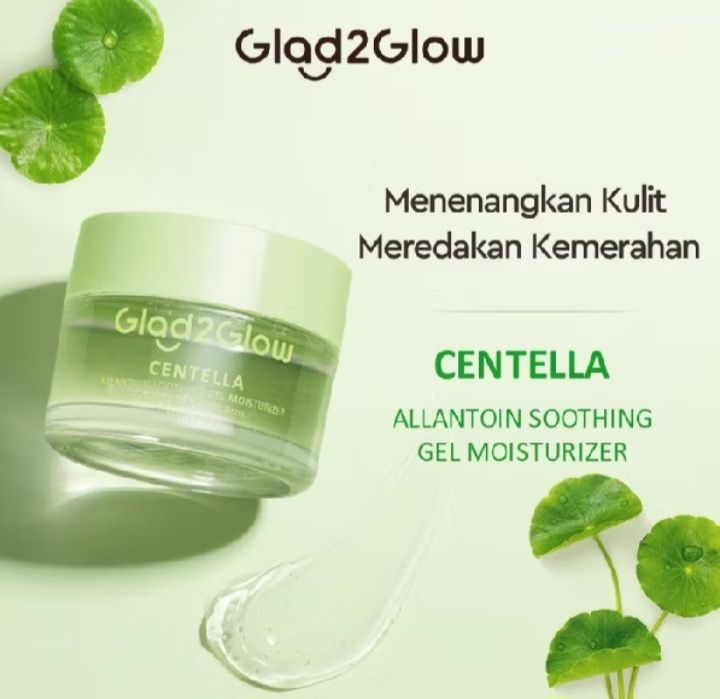 Moisturizer Glad2Glow centella