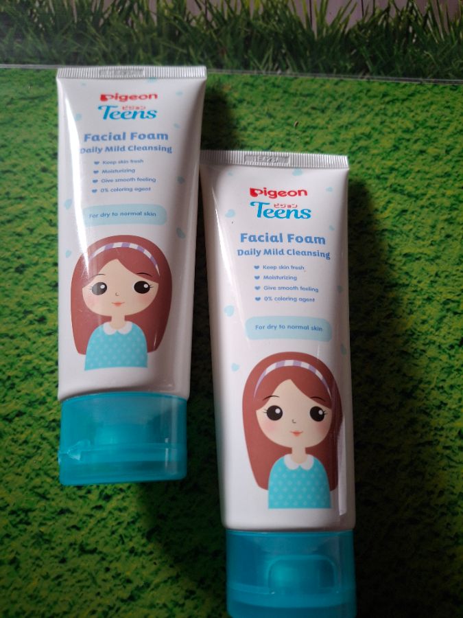 Pigeon teens facial foam daily mild cleansing 100g