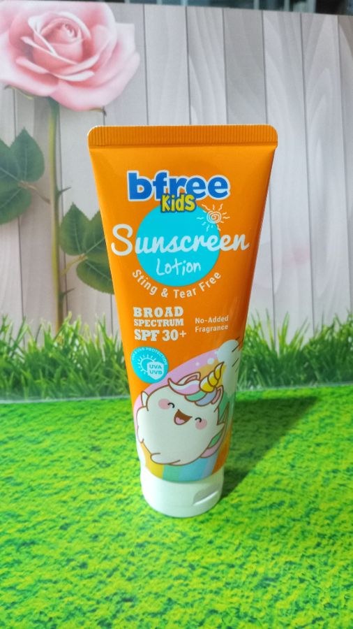 Bfree kids sunscreen lotion 