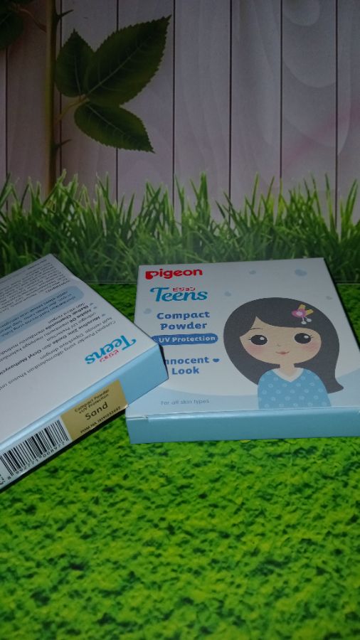 Pigeon compact powder uv sand