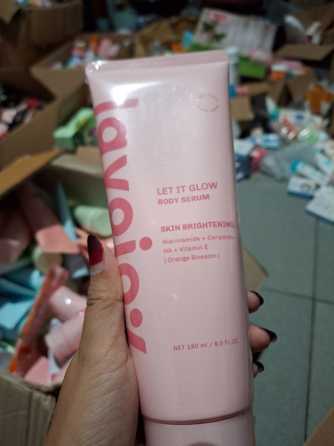 Lavojoy body serum late it glow skim brightening