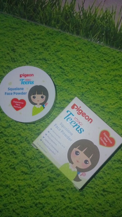 Pigeon squalane face powder