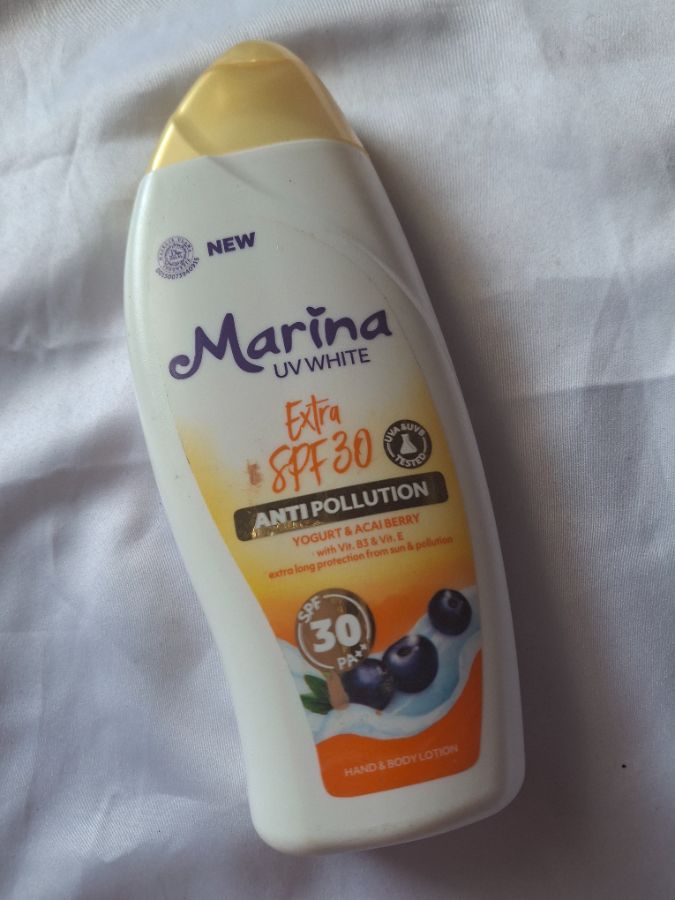 Marina body lotion spf30 anti polution 185ml