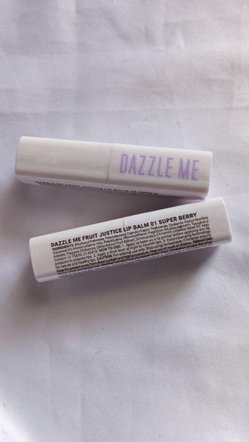 Dazzle me fruit justice lipbalm 01