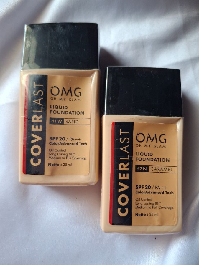 Omg liquid foundation shade light