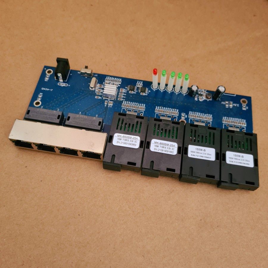 4FO 4LAN PCB