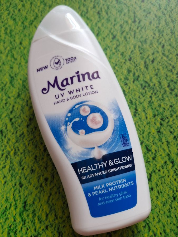 Marina body lotion uv white healty 185ml