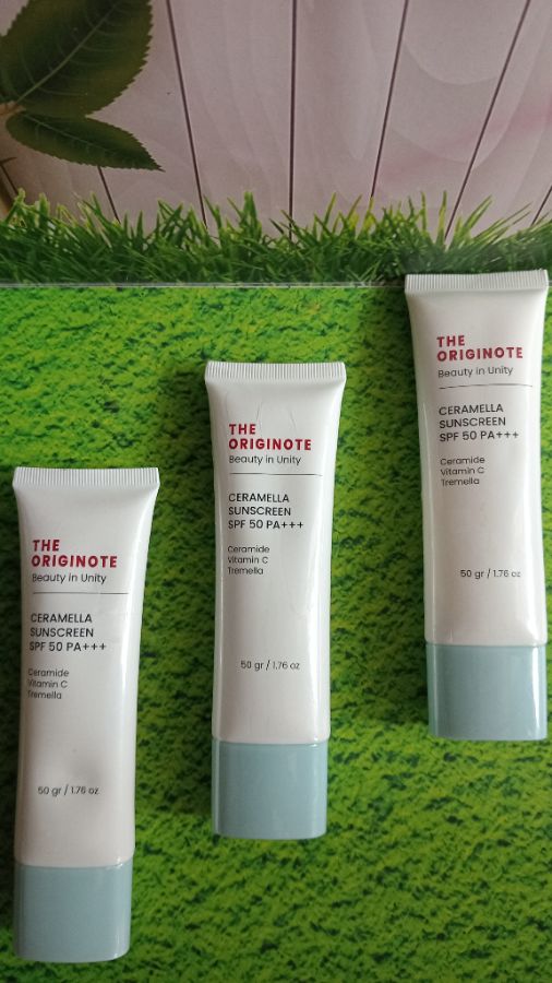 The originote caramella sunscreen spf 50