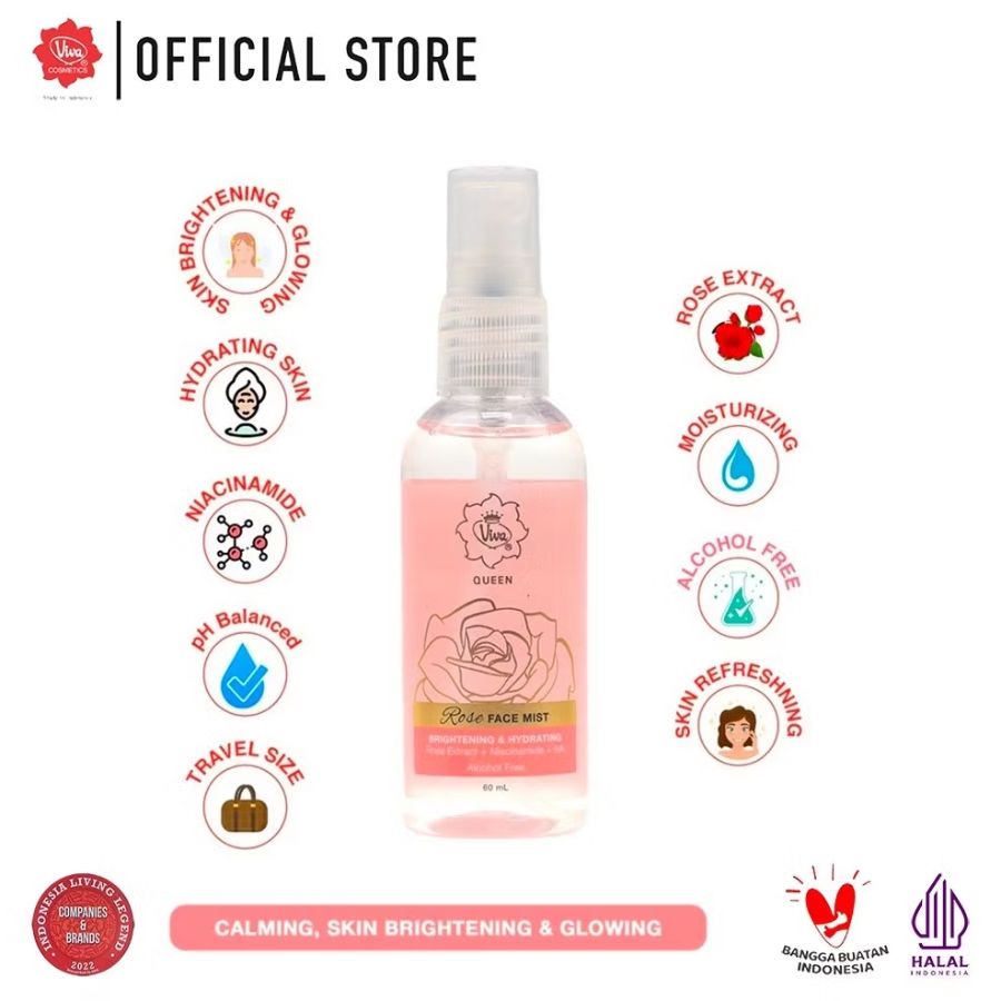 Facemist rose viva