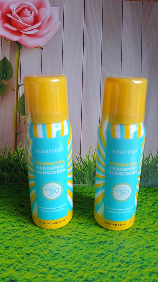 Azarine hydracool spray spf 50