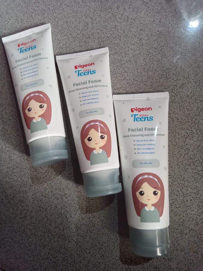 Pigeon Teens deep cleansing and oil control 100g