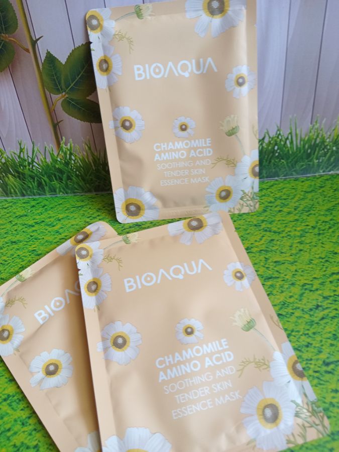 Bioaqua sheet mask CHAMOMILE AMINO 25gr
