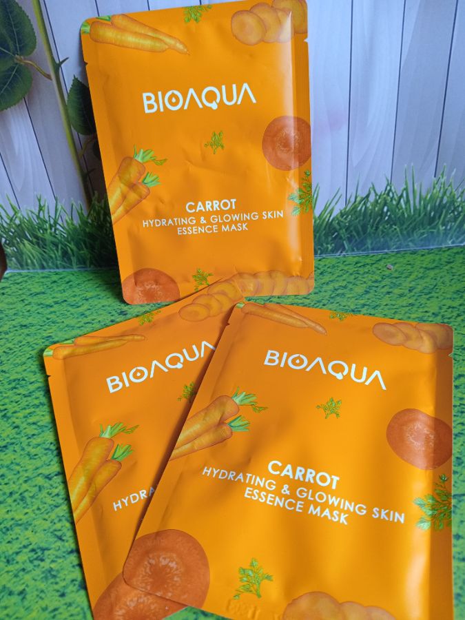 Bioaqua sheet mask CARROT 25gr