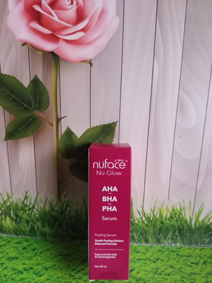 Nuface nu glow AHA BHA PHA Serum