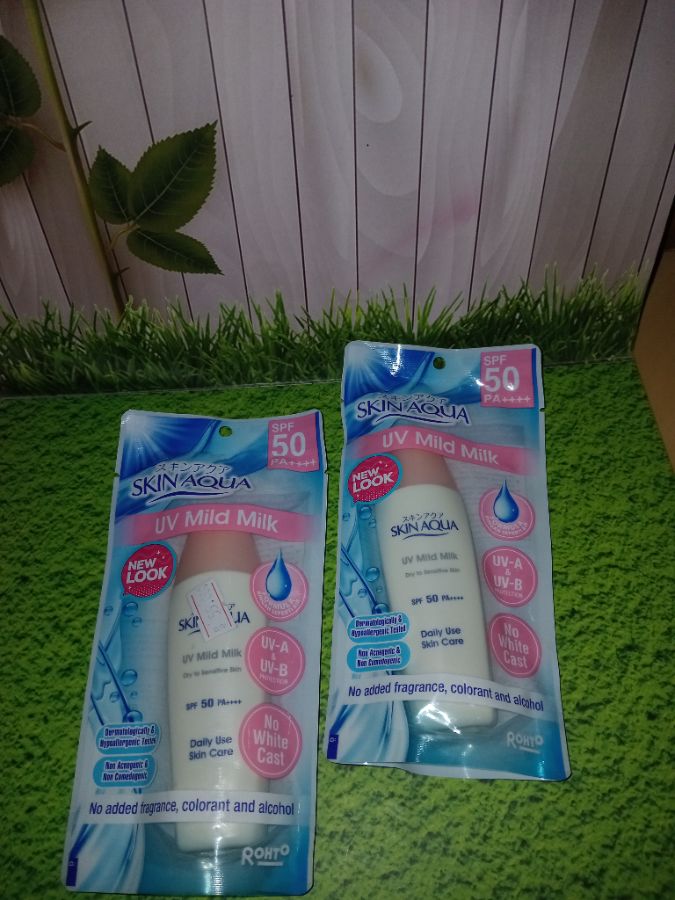 Skin aqua uv mild milk 