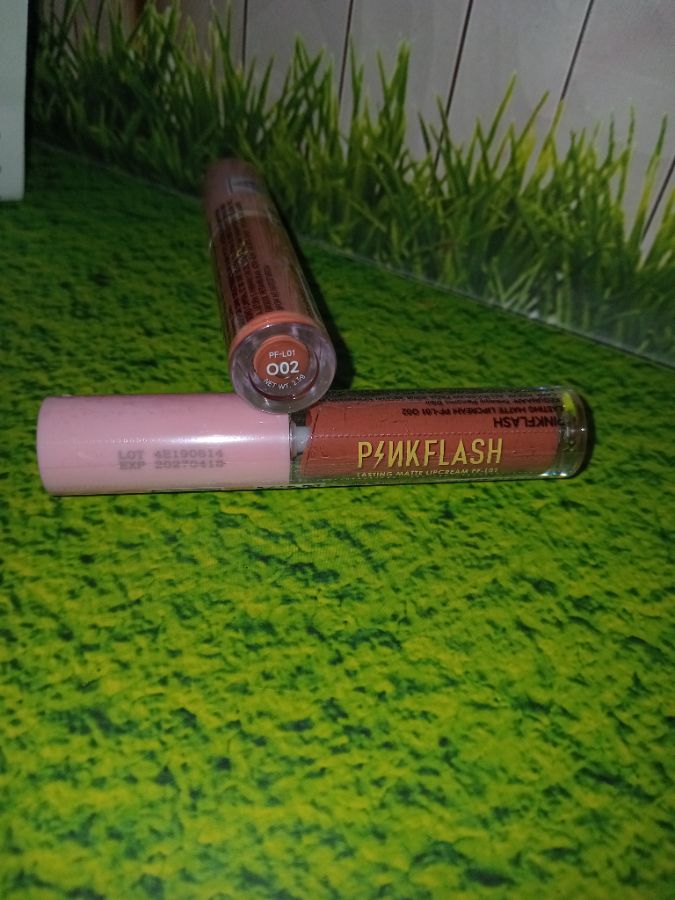 pinkflash lipcream lasting 002 
