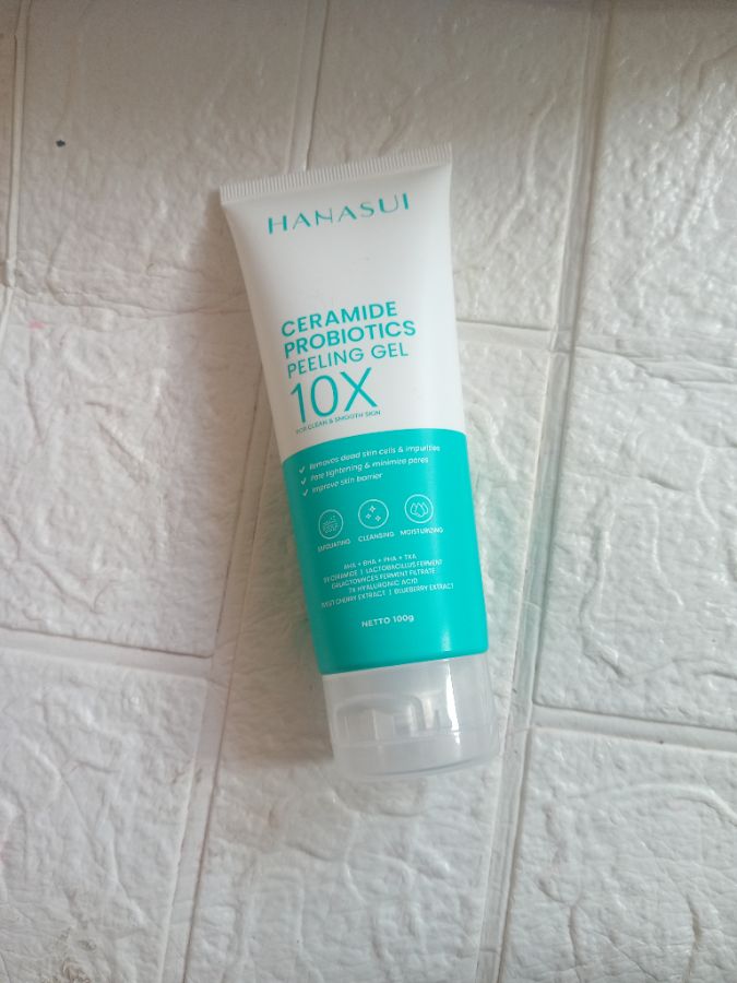 Hanasui Ceramide Probiotics Peeling Gel 100g