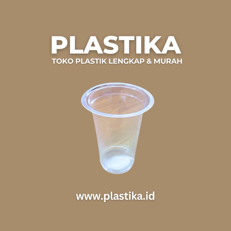 Gelas Plastik Pusaka 16 Oz @50